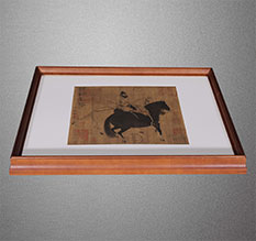 承德书画装裱配框服务案例